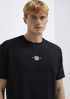 Resim Mavi Erkek T-shirt M0613132-900