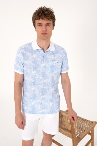 Resim U.S. Polo Assn Erkek T-shirt 2107698 Rosez