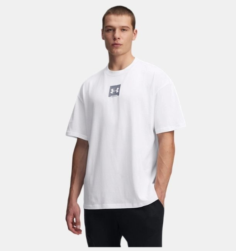 Resim Under Armour Ua M Hw Os Sm Box Ss Erkek T-Shirt 1386803-101