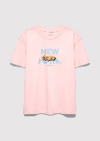 Resim Mavi Kız Çocuk T-shirt M7610402-71007