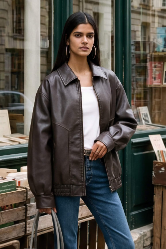 Resim Defacto Kadın Deri Mont G0644AX/BN530