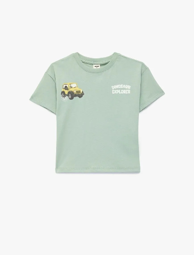 Resim Koton Erkek Bebek T-shirt 6SMB10051TK