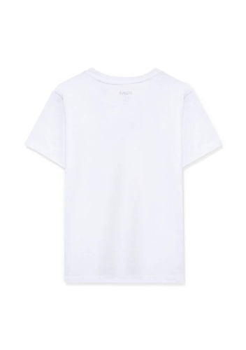 Resim Mavi Miav Baskılı Erkek Çocuk T-Shirt M66332620