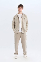 Resim Defacto Erkek Uzun Kol Gömlek B2654AX/BG170