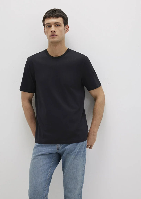 Resim Mavi Kısa Kol Erkek T-Shirt M066483-900