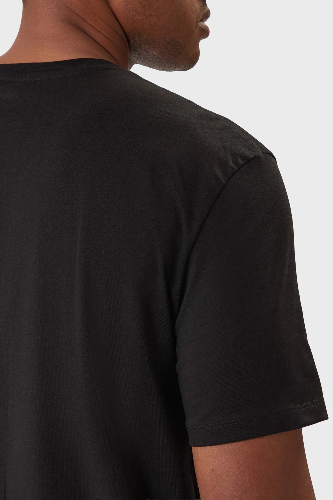 Resim Guess Athleisure  Erkek  T-shirt Z6RI17I3Z14-JBLK Marzıo Cn Ss T-Shırt