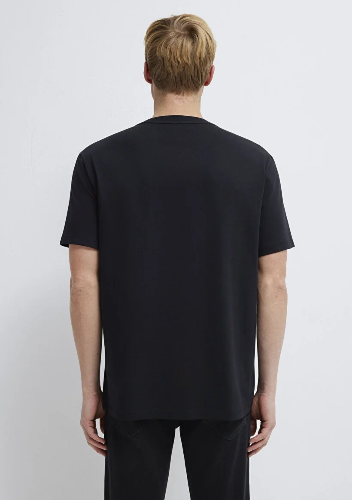 Resim Mavi Erkek T-shirt M0613132-900