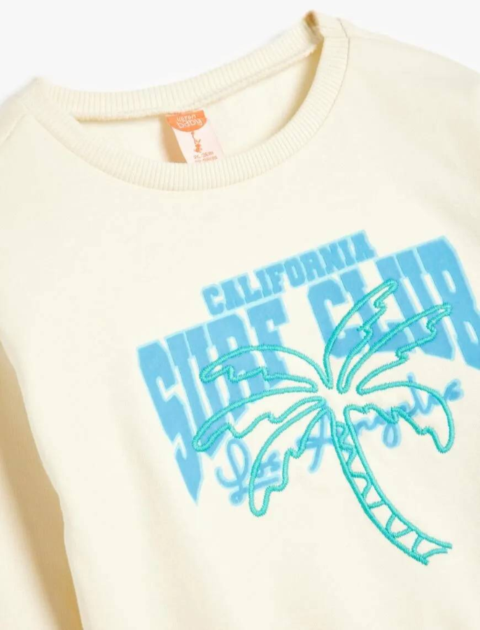 Resim Koton Erkek Bebek Sweat 5SMB10023TK