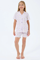 Resim Yenikoza Kız Çocuk Şort Takım