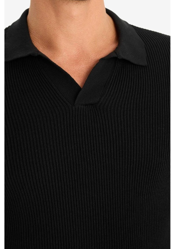 Resim Defacto Erkek  Kazak E6752AX/BK81