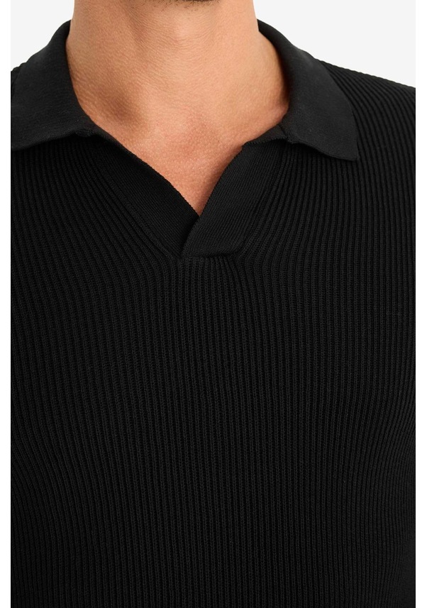 Resim Defacto Erkek  Kazak E6752AX/BK81