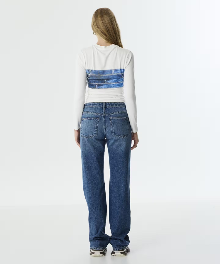 Resim Twist Kadın Jean Pantolon Tw6250018019