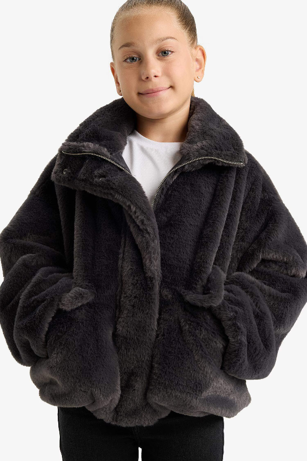 Resim Defacto Kız Çocuk  Mont F0788A8/AR138