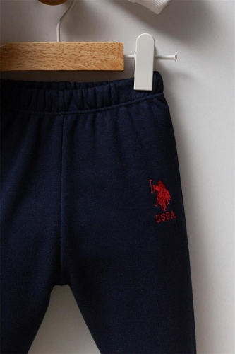 Resim U.S. Polo Assn Kids Erkek Bebek Sweat Takım USB2567