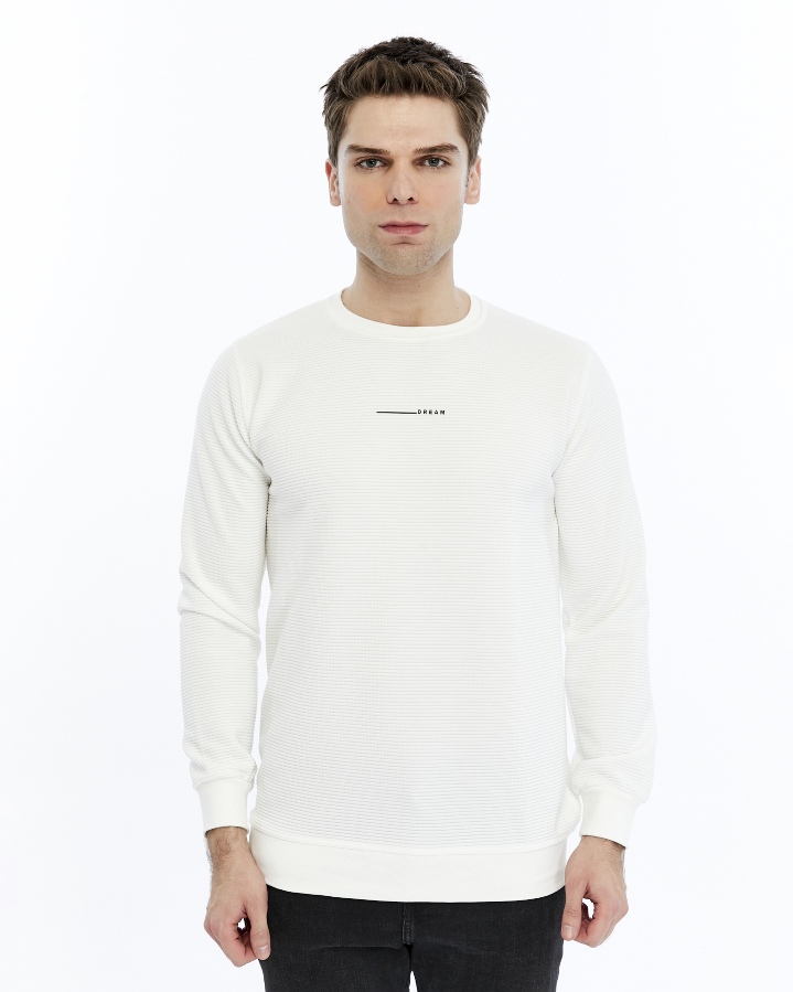 Resim Paul&More Erkek Sweat Dream Baskı Ottoban