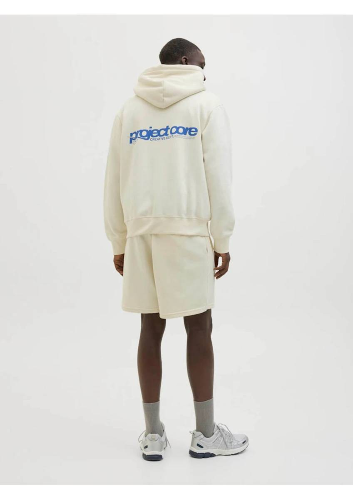 Resim Jack & Jones Jcounıon Prınt Sweat Hood Noos Erkek Sweat 12273915