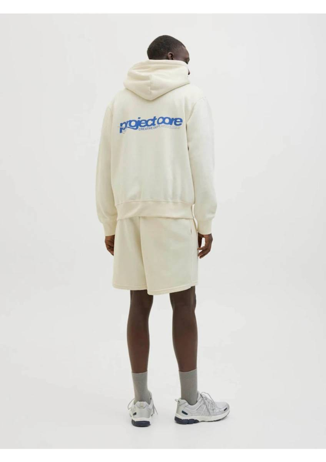 Resim Jack & Jones Jcounıon Prınt Sweat Hood Noos Erkek Sweat 12273915