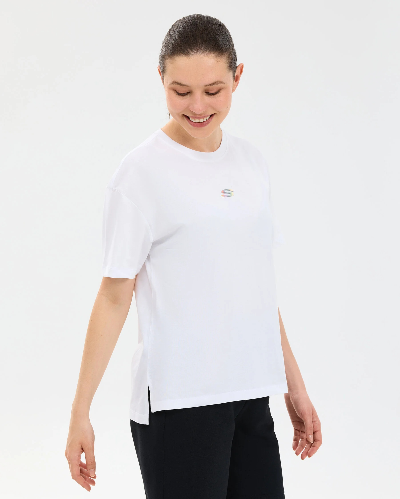 Resim Skechers  W Graphic Kadın T-shirt S2610017-2325