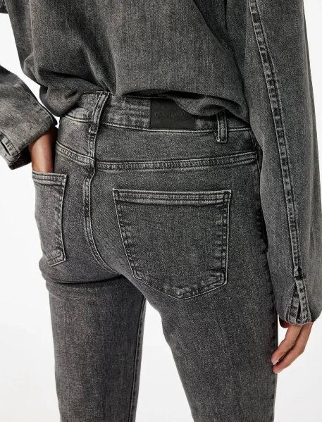 Resim Koton Kadın Jean Pantolon 6WAL40160MD