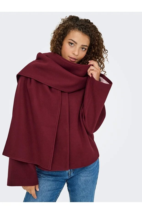Resim Only Onlelba Life Scarf Jacket Cc Otw Kadın Kaban 15348931