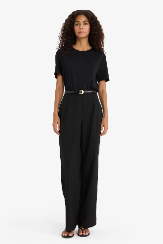 Resim Defacto Kadın T-shirt W9584AZ/BK81