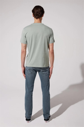 Resim Lee Erkek T-shirt L60UFQ303 L60UFQ Small Logo