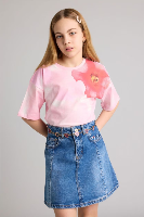 Resim Defacto Kız Çocuk T-shirt H0961A8/PN171