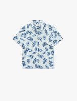 Resim Koton Erkek Çocuk Kısa Kol Gömlek 6SKB60042TW