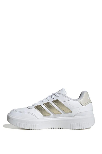 Resim Adidas Courtblock Kadın Spor Ayakkabı Jq8223