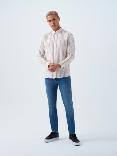 Resim Loft Erkek Regular Fit Kısa Kol Gömlek LF2038618