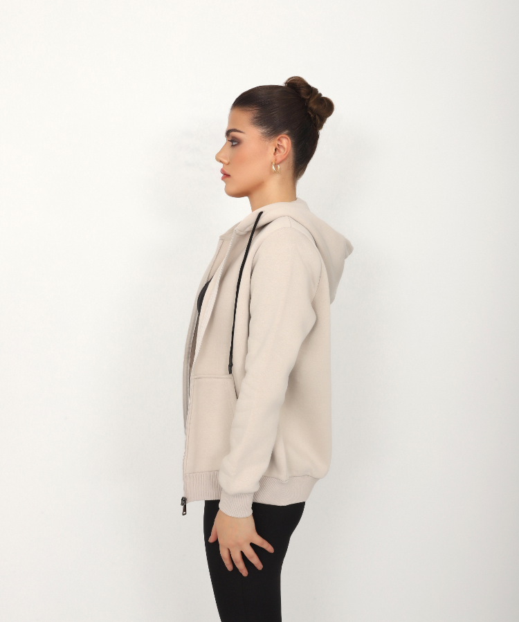 Resim Viole&More Kadın Sweat 105 Fermuarlı