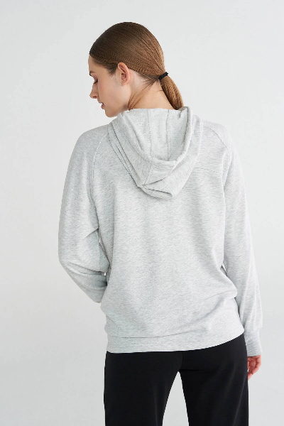 Resim Hummel Hml Frans Zip Hoodie Kadın Ceket 922398-9098