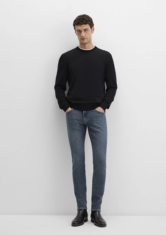 Resim Mavi James Erkek Jean Pantolon M0042489342