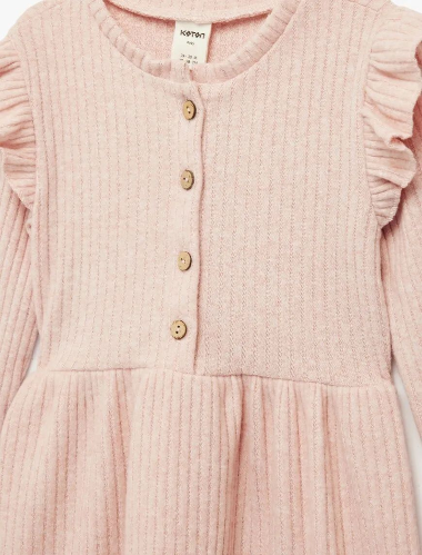 Resim Koton Kız Bebek Elbise 6SMG80024AK