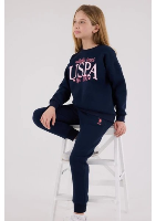 Resim U.S. Polo Assn Kids Kız Çocuk Eşofman Takım US2316-4