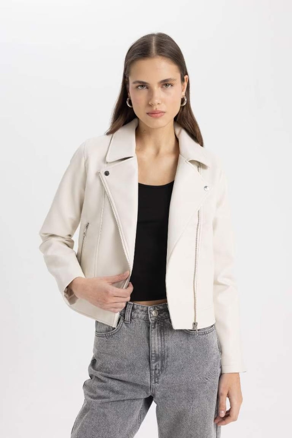 Resim Defacto Kadın Deri Mont ve Ceket A0906AX/BG414