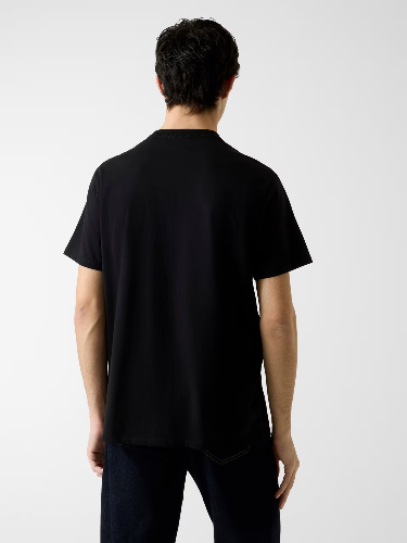 Resim Guess Calı Logo Tee Guess  Erkek  T-shirt M6RI05KBW41-JBLK Ss Bsc