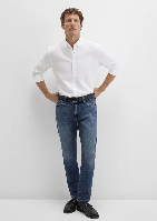 Resim Mavi Erkek Uzun Kol Gömlek M0211192-620