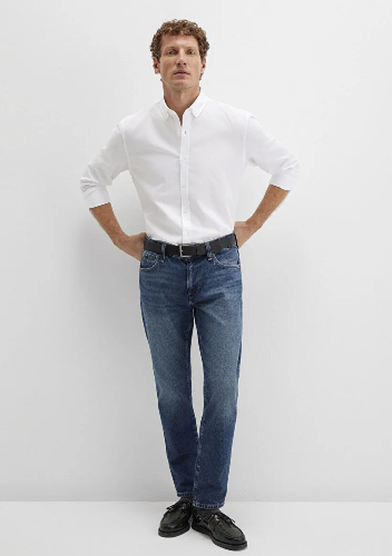 Resim Mavi Erkek Uzun Kol Gömlek M0211192-620