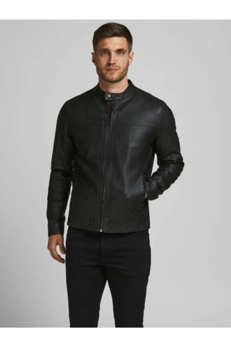 Resim Jack & Jones Jjewarner Jacket Noos Erkek  Deri Mont ve Ceket 12182461