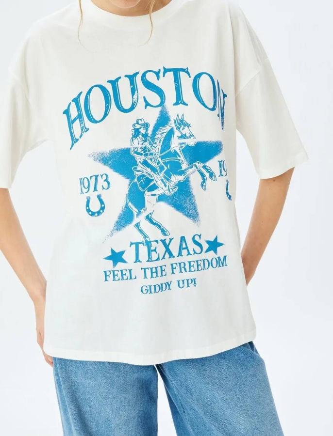 Resim Koton Kadın T-shirt 5SAL10114IK