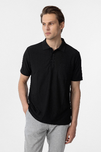 Resim Süvari Waffle Sıfır Yaka Erkek T-shirt Sts1014000001