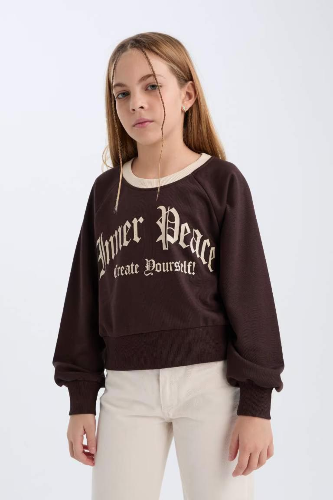 Resim Defacto Kız Çocuk  Sweat D7042A8/BN116