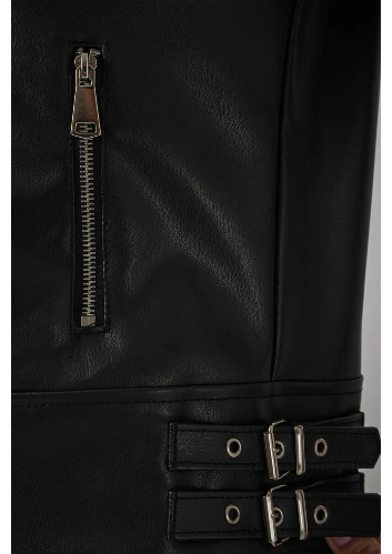 Resim Yenikoza Kadın Deri Mont ve Ceket