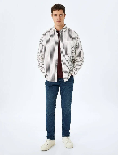 Resim Koton Erkek Jean Pantolon 5SAM40036ND