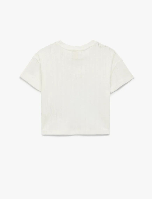 Resim Koton Kız Bebek T-shirt 6SMG10010AK