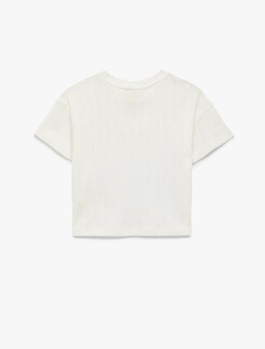 Resim Koton Kız Bebek T-shirt 6SMG10010AK
