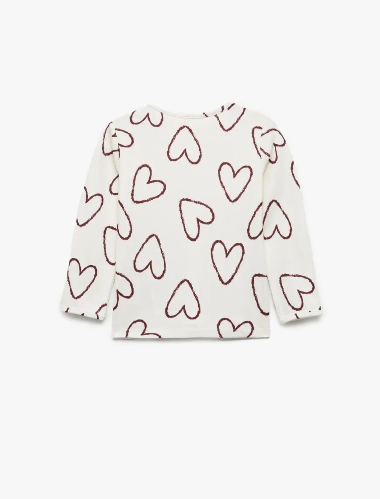 Resim Koton Kız Bebek Sweat 6WMG10088AK