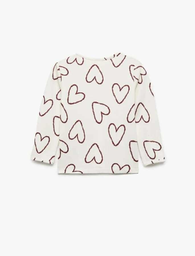 Resim Koton Kız Bebek Sweat 6WMG10088AK