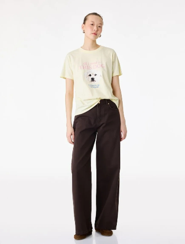 Resim Koton Kadın T-shirt 6SAK50161EK